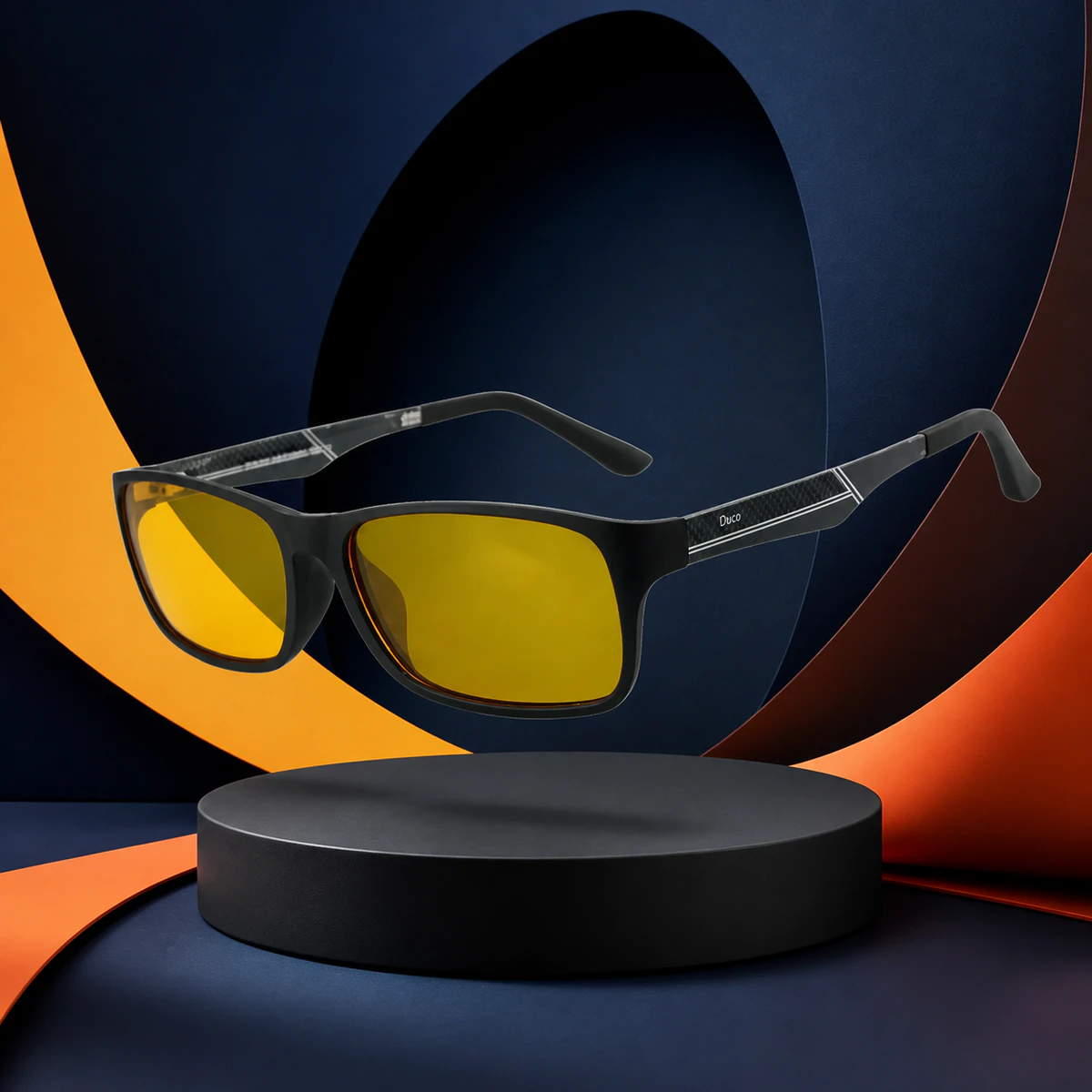 Mise en scène éditoriale — DUCO 223 lunettes gaming