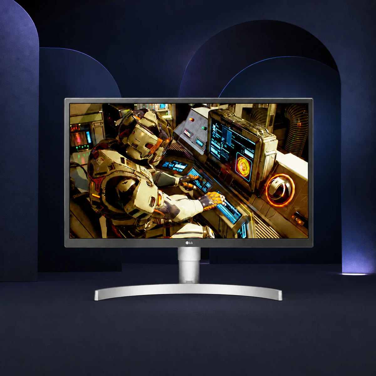 Mise en scène éditoriale — LG 27UL550 (4K 60 Hz)