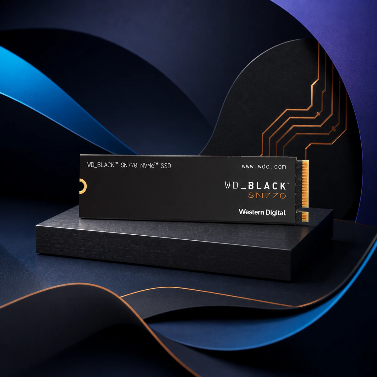 Mise en scène éditoriale — WD Black SN770 1 To